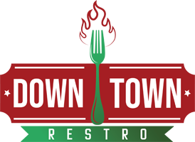 down town restro logo